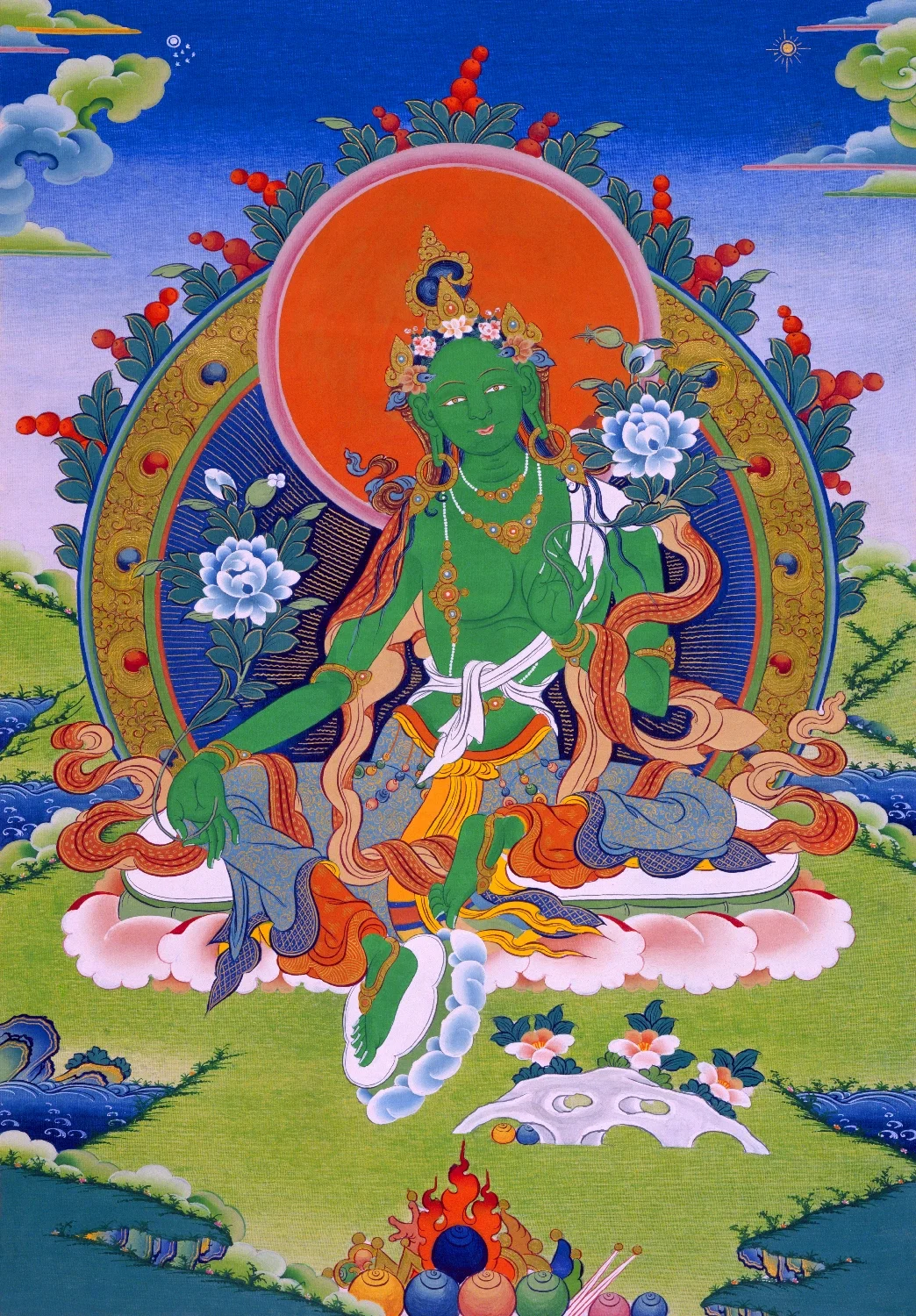 Green Tara Tibetan Buddhist Healing Prayer Chants