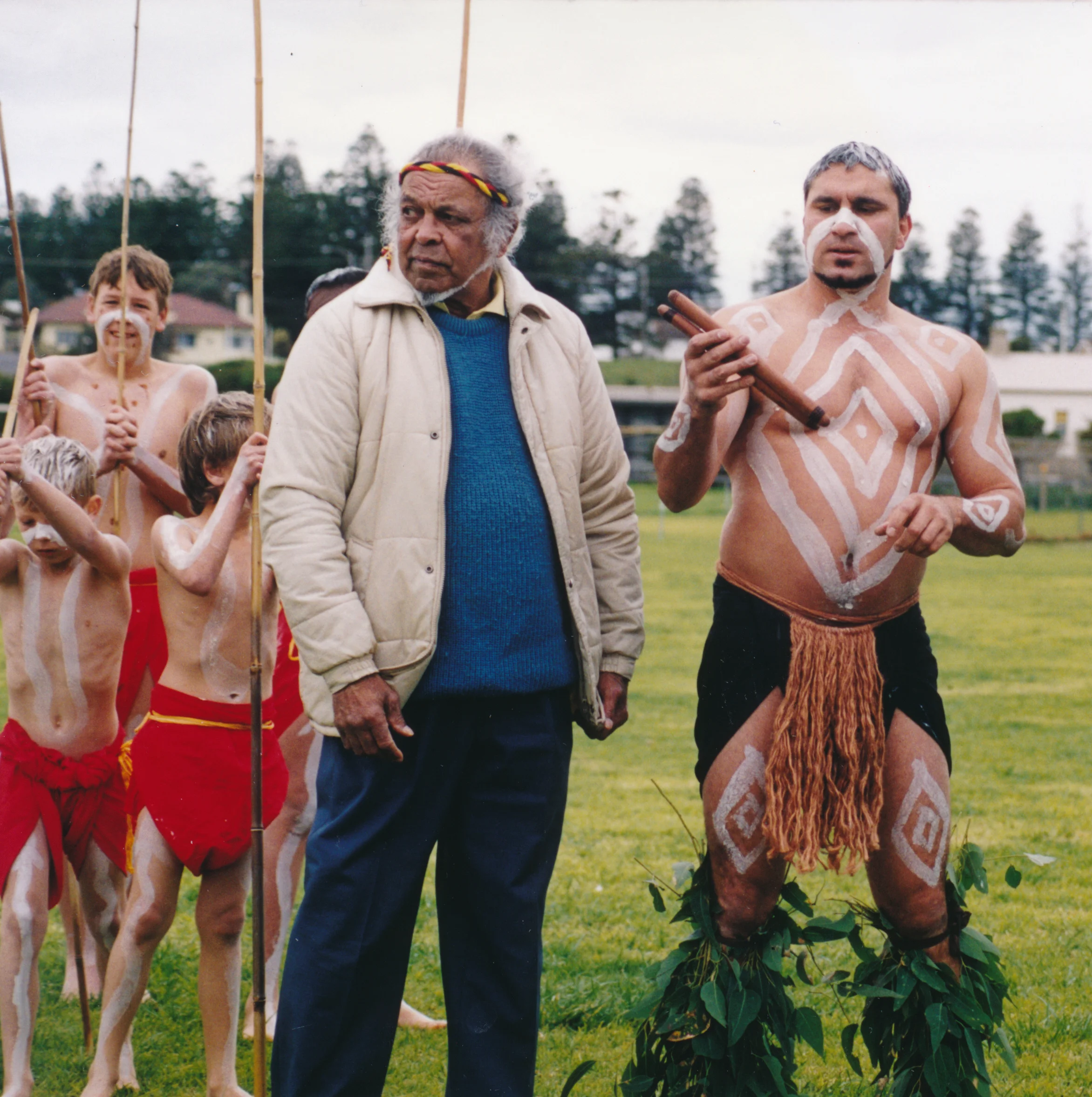  Cultural demonstration for the runners