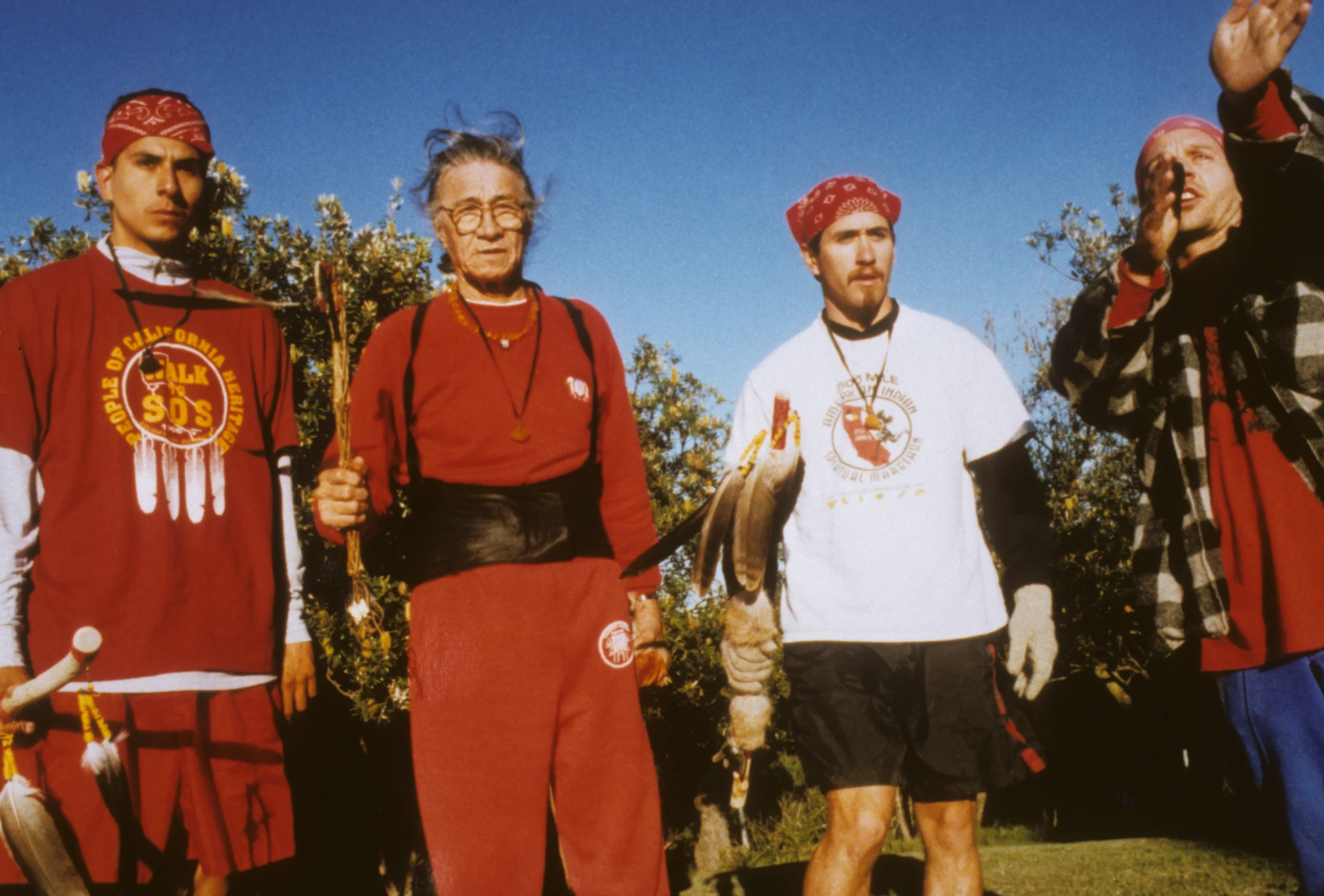  Runners from L-R. Emillio, Emmett (oldest runner at 70), Vince & Marcus