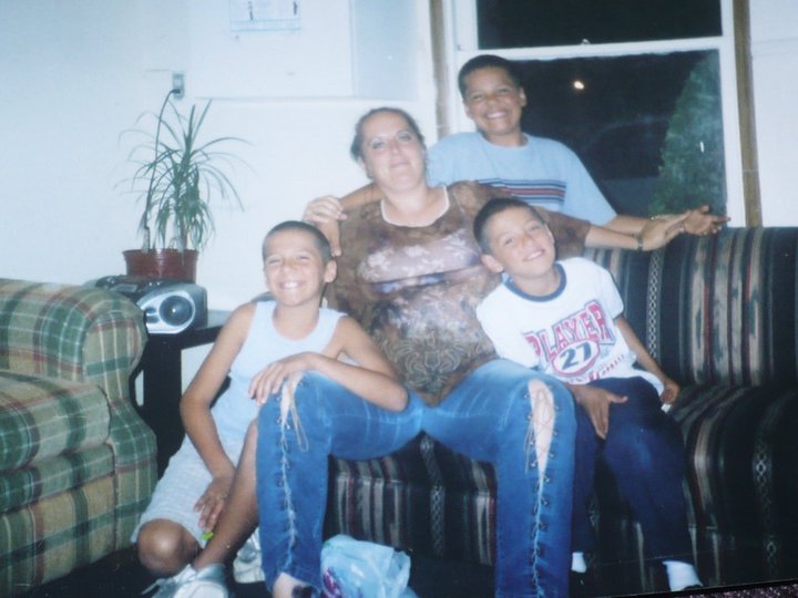 Manuel, Mom, Jesus & I many years ago