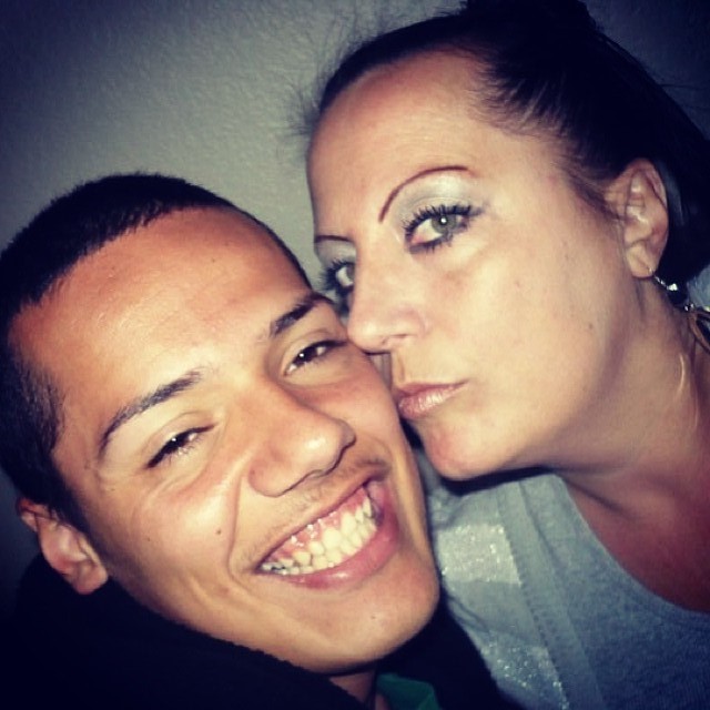 I'm with my mom, Michelle. 2010