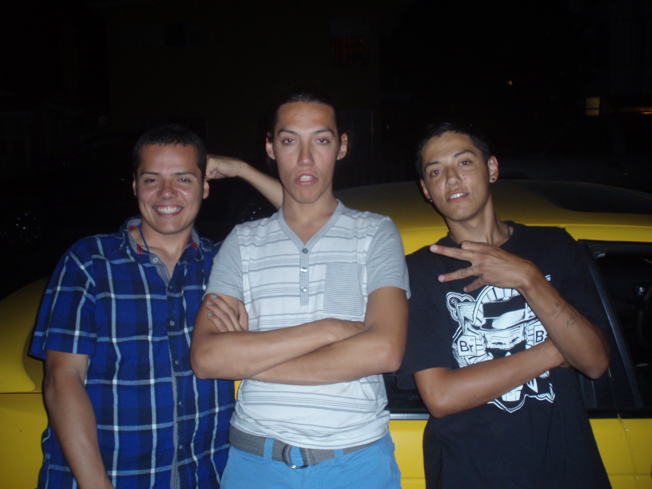  With Miguel, Cesar & Jesus after dropping food off for Jesus