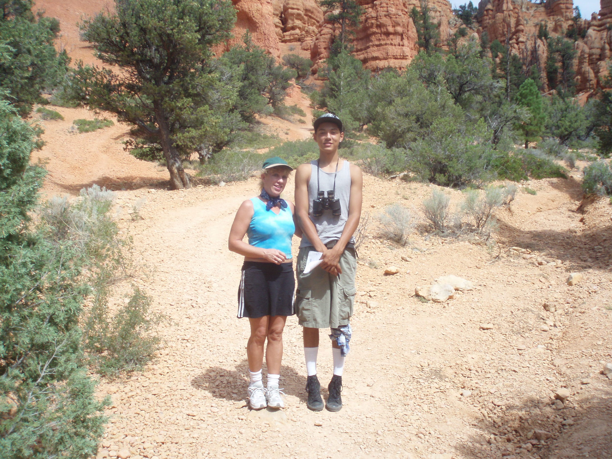  Jesus with Ellen at Bryce NP, Utah - June 2013