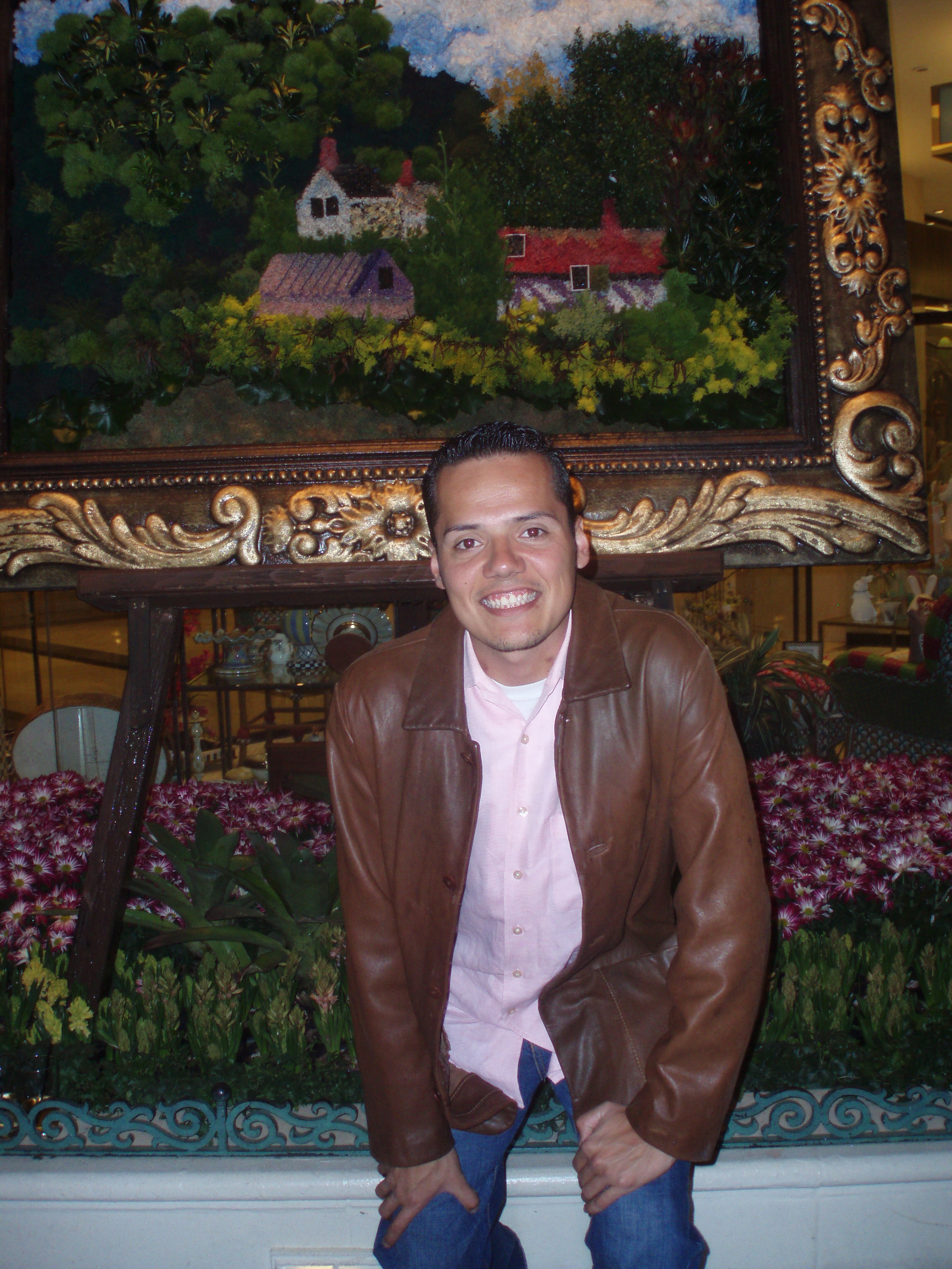 Miguel at the Bellagio hotel, Las Vegas