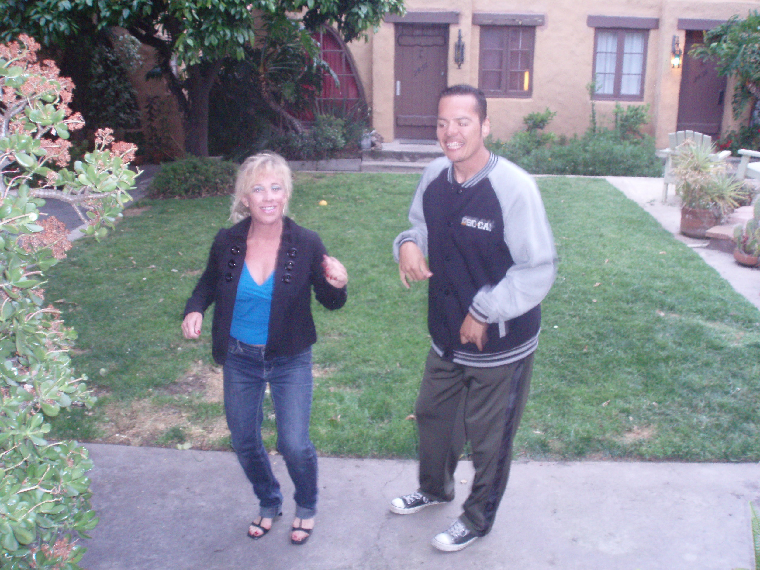  Miguel dancing with Ellen. Read Ellen's blog on this site, also.
