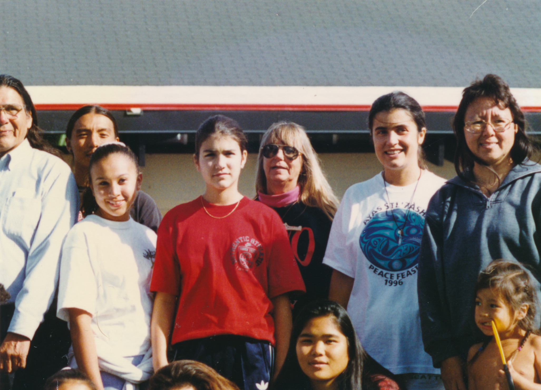  Dennis (far left), Elaine Sutterlick (far right)