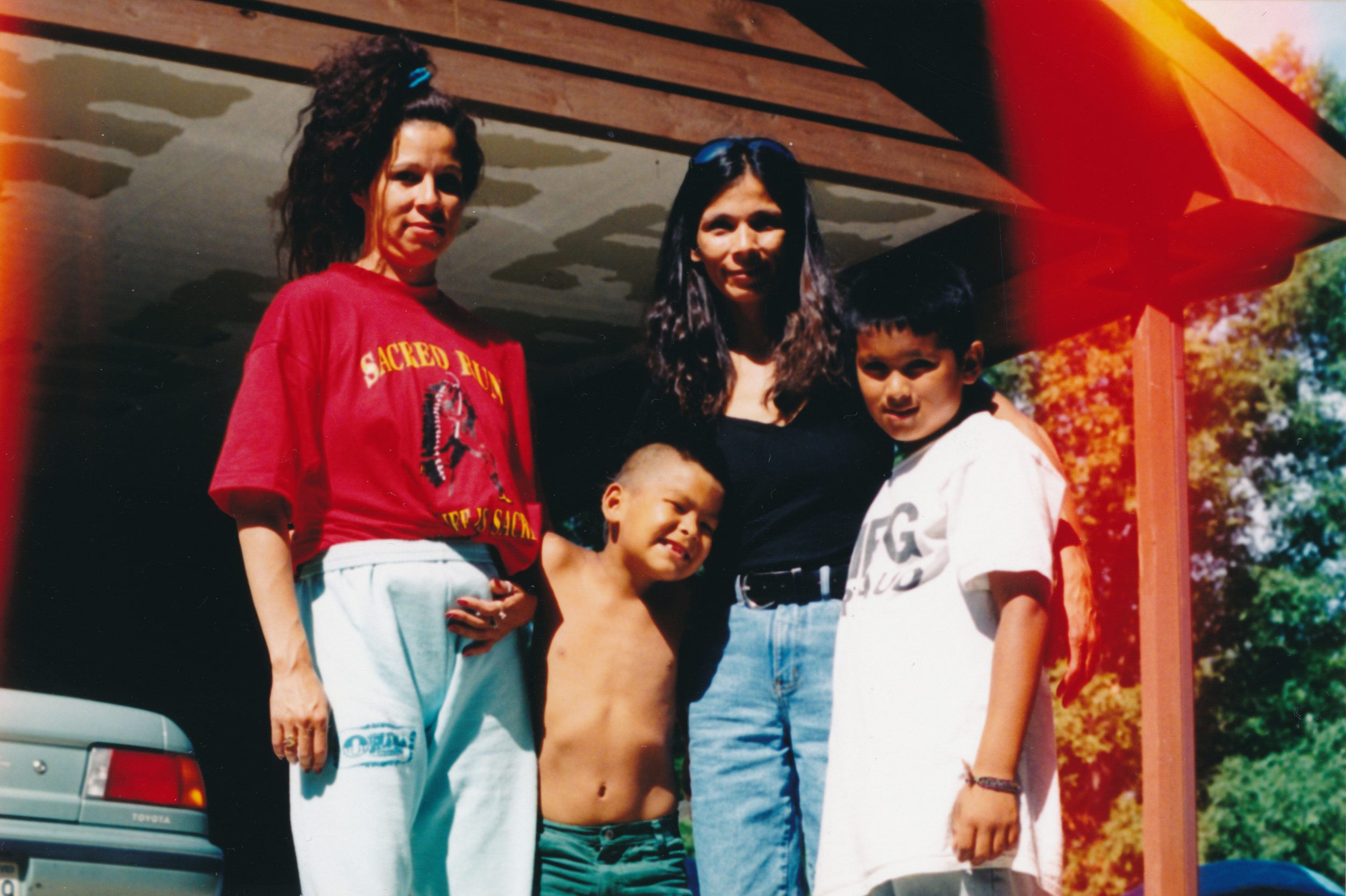  Dennis' daughters and grandkids
