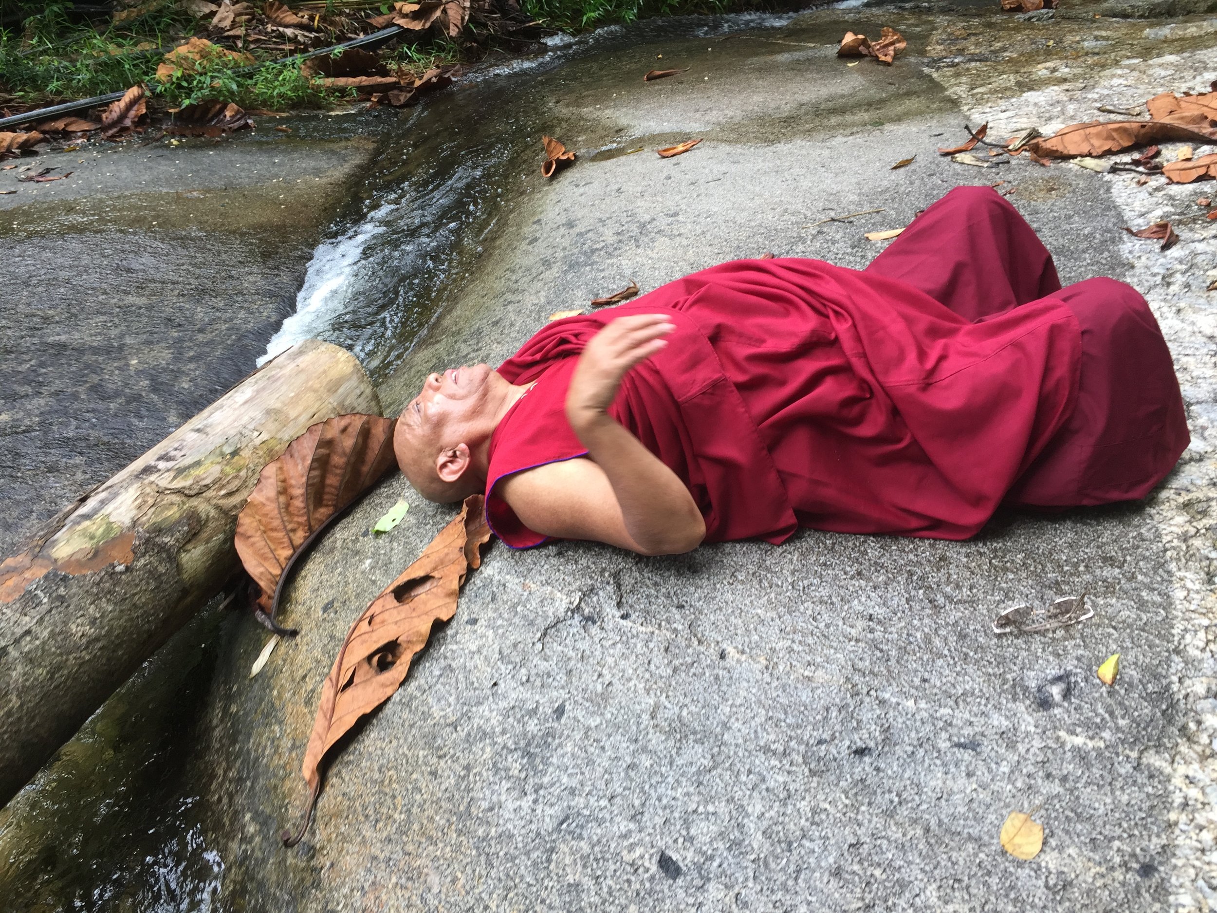 Lama says when you get old, this is how you meditate