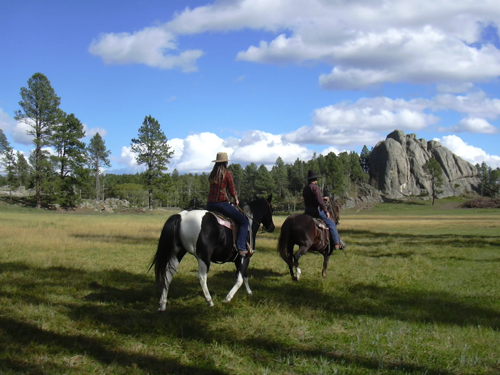 Riding on the ranch.JPG