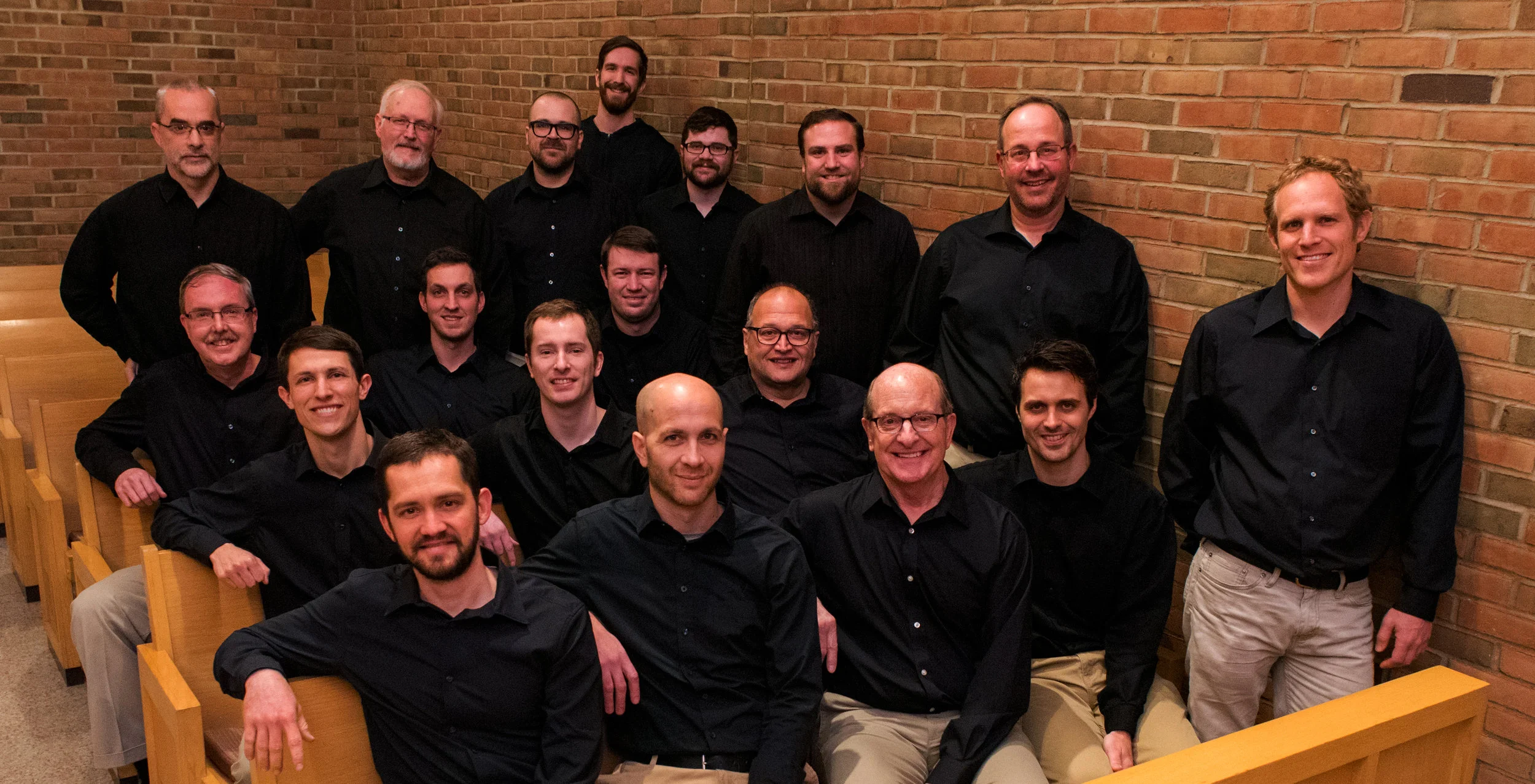 First Row (LR) Clinton M, Galen K, Dave R, Shaun R, Nate G. Second Row (LR) Andy G, John David E, Bill S, Steve Z. Third Row (LR) Bill C, Brandon R, Travis P, Tim Y. Fourth Row (LR) Winfred R, Chuck M, Kevin R, Jordan K, Sean E. (Alex Barnes not pictured)
