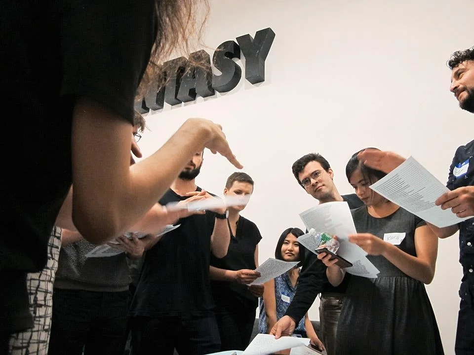 My first TypeThursday, in June 2016, before there were multiple chapters and when it was still held at the Bakery in Brooklyn.