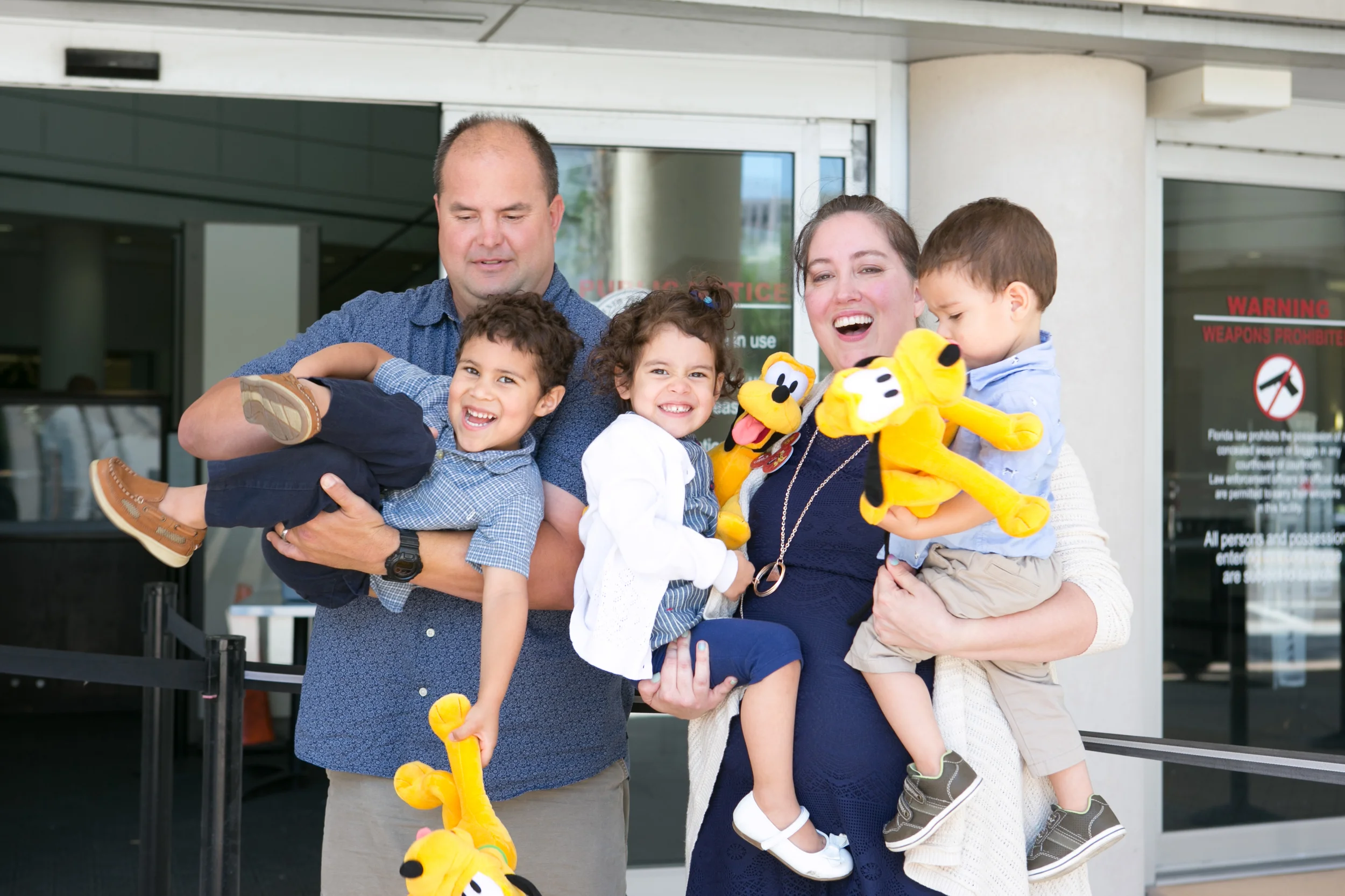 Team Devries Adoption Day!