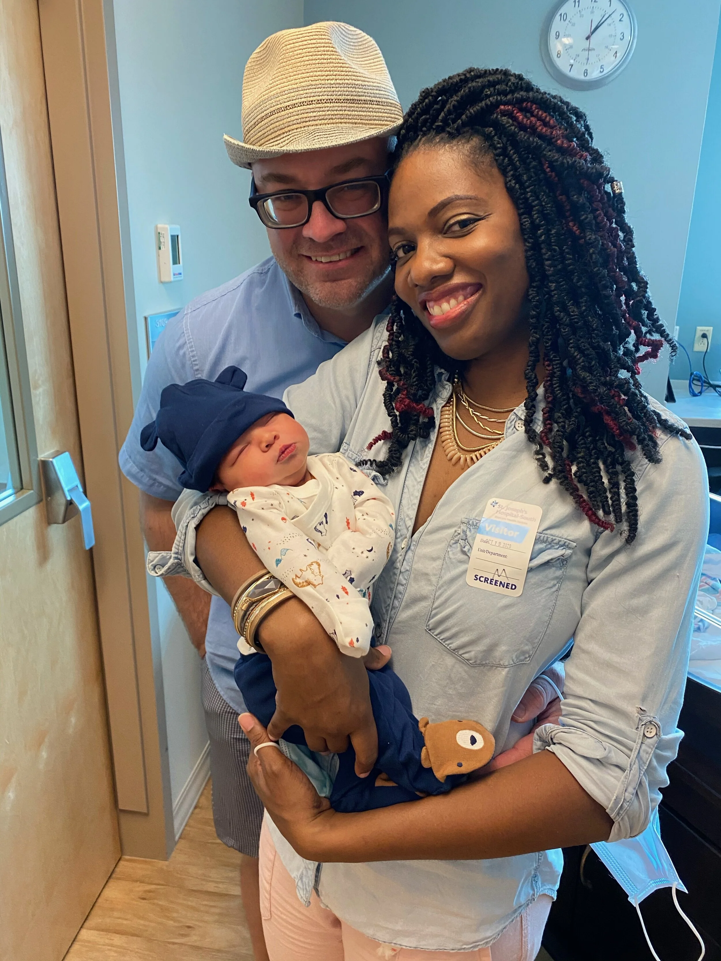 Baby Z is home!  A Gibson Family update!