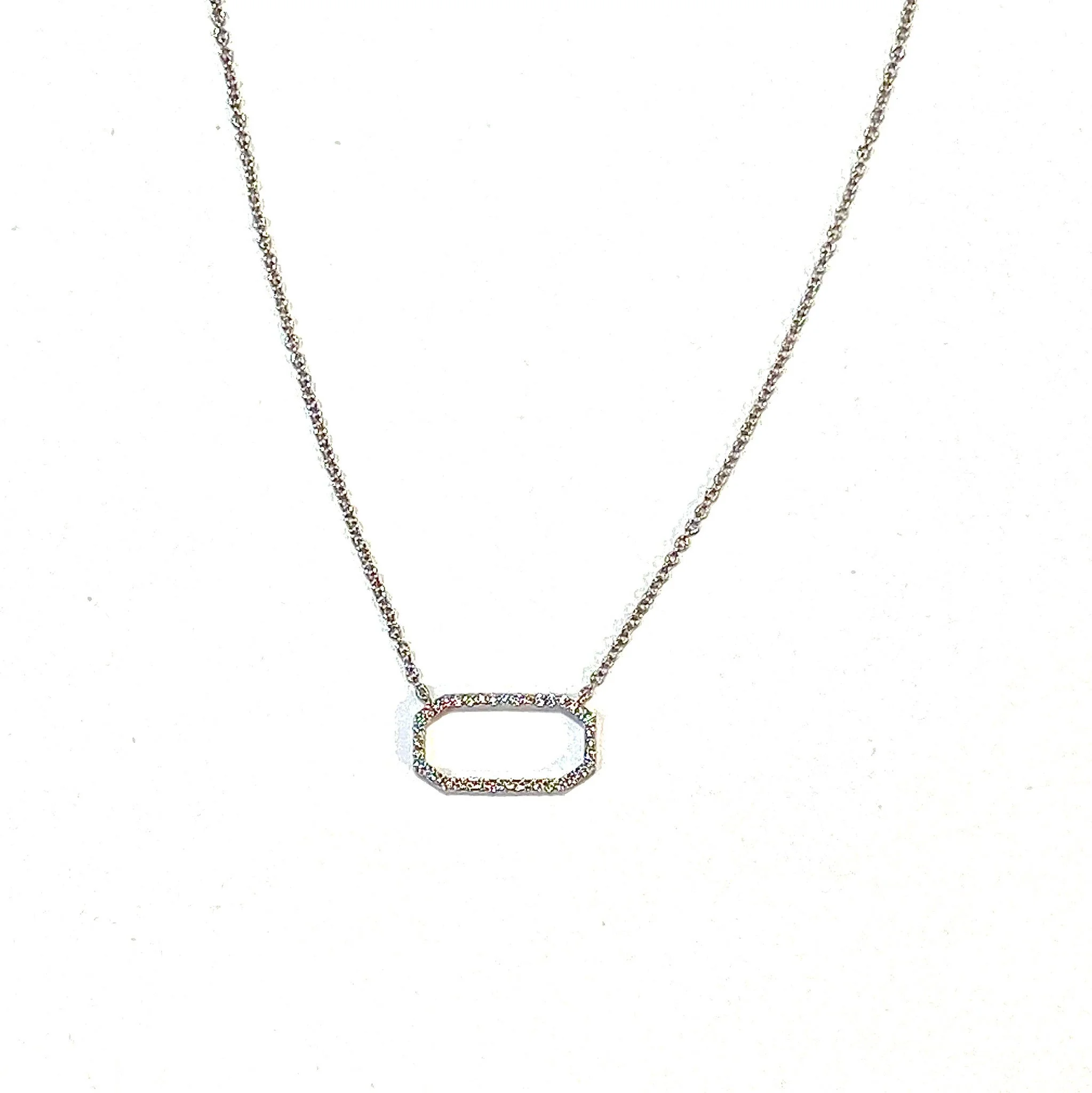 Stationary Diamond Necklace 