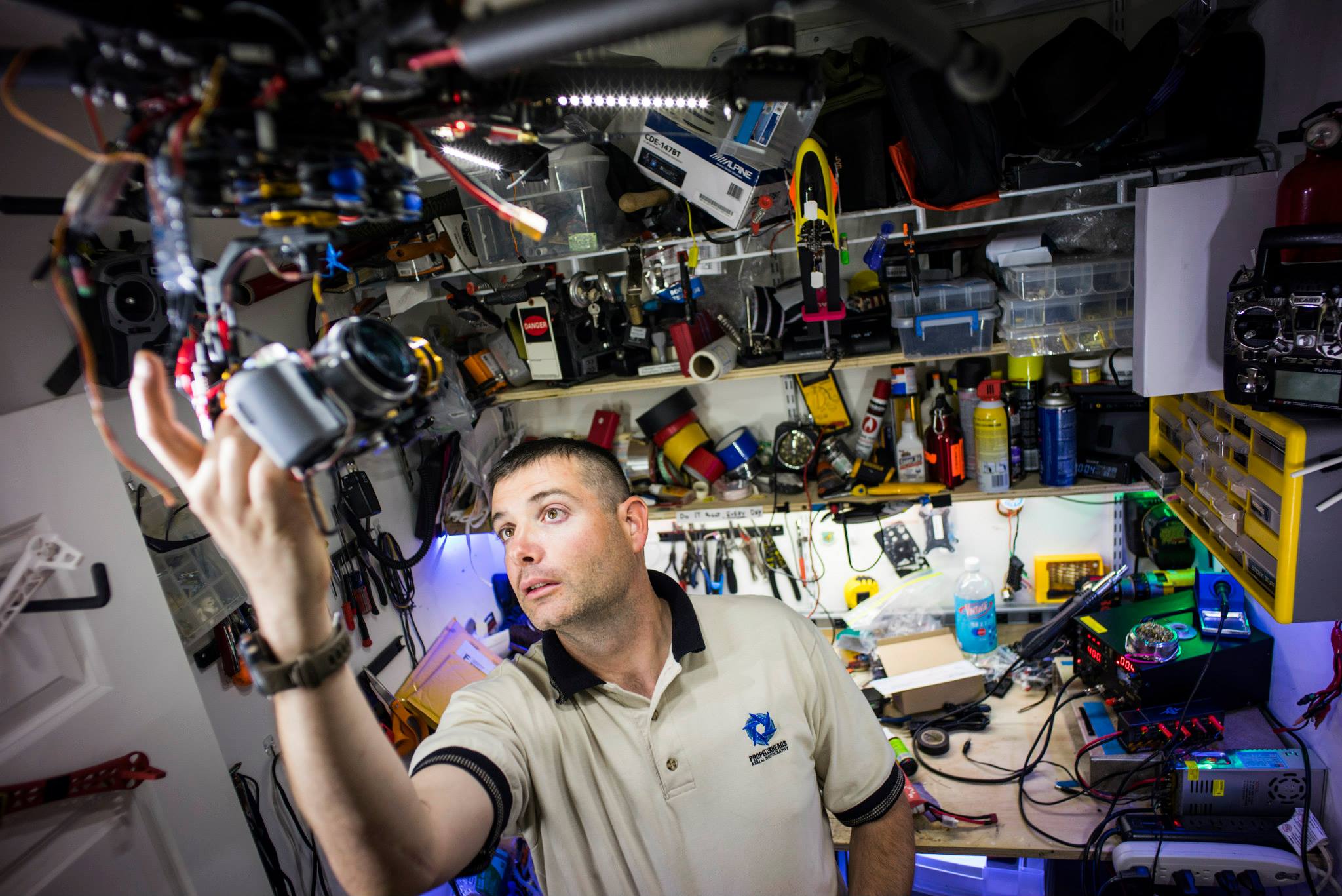 Diagnostics and repairs (Photo: Samuel Morse/Propellerheads Aerial Photography)