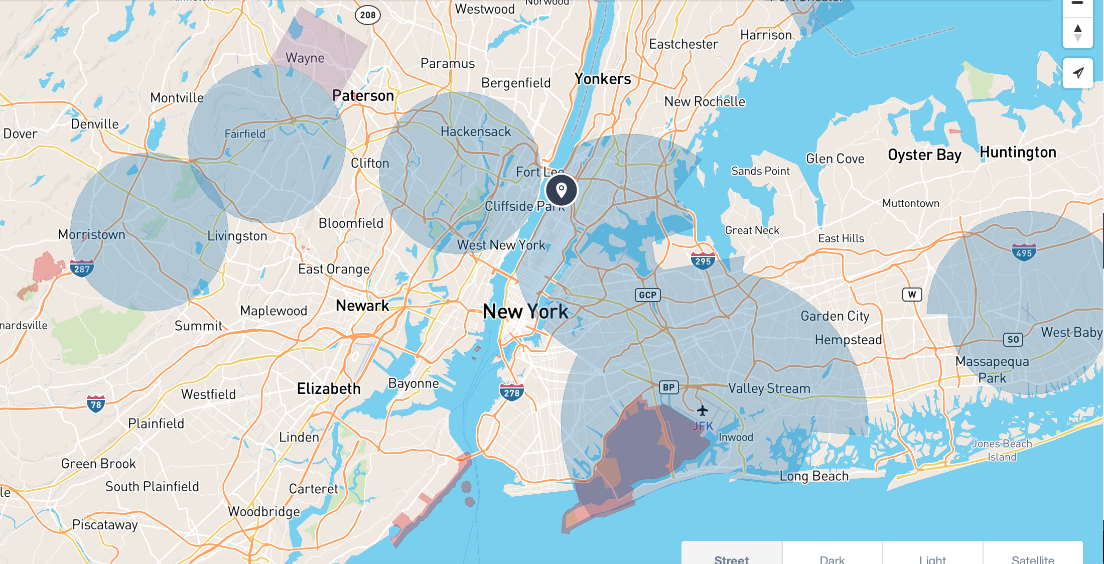 T he AREAS SHADED ABOVE SHOW CONTROLLED AIRSPACE & WILL REQUIRE FAA APPROVAL FOR ALL COMMERCIAL DRONE OPERATIONS. This does not mean we cannot fly, only that additional steps will need to be taken. Our service coverage area is not limited to this map. ADDITIONAL RESTRICTIONS LIMITING MAX ALTITUDE WILL BE DETERMINED CASE-BY-CASE basis. CONTACT US ASAP FOR A FREE AIRSPACE EVALUATION AND A DISCUSSION ABOUT POSSIBLE WORKAROUNDS. Always Fly safe and use a reputable, LICENSED and insured drone professional for any commercial work! 