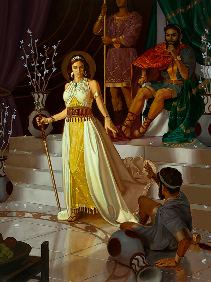 Queen Esther Denounces Haman the Agagite