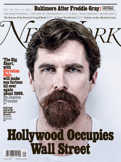 'The Big Short' // Christian Bale for New York Magazine Photographed by Amanda Demme