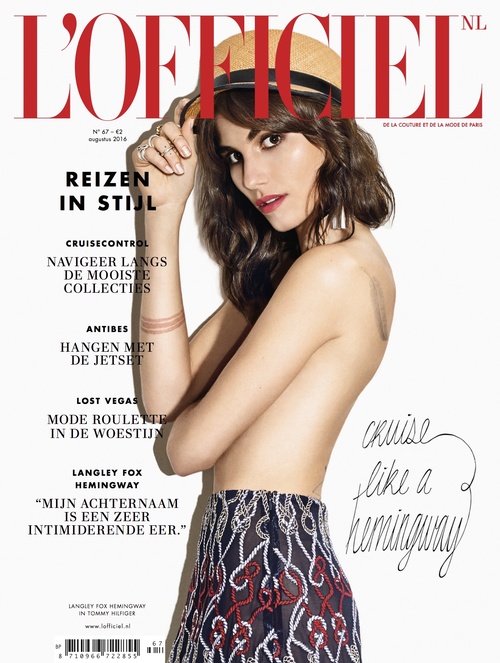 LANGLEY FOX X L'OFFICIEL NL