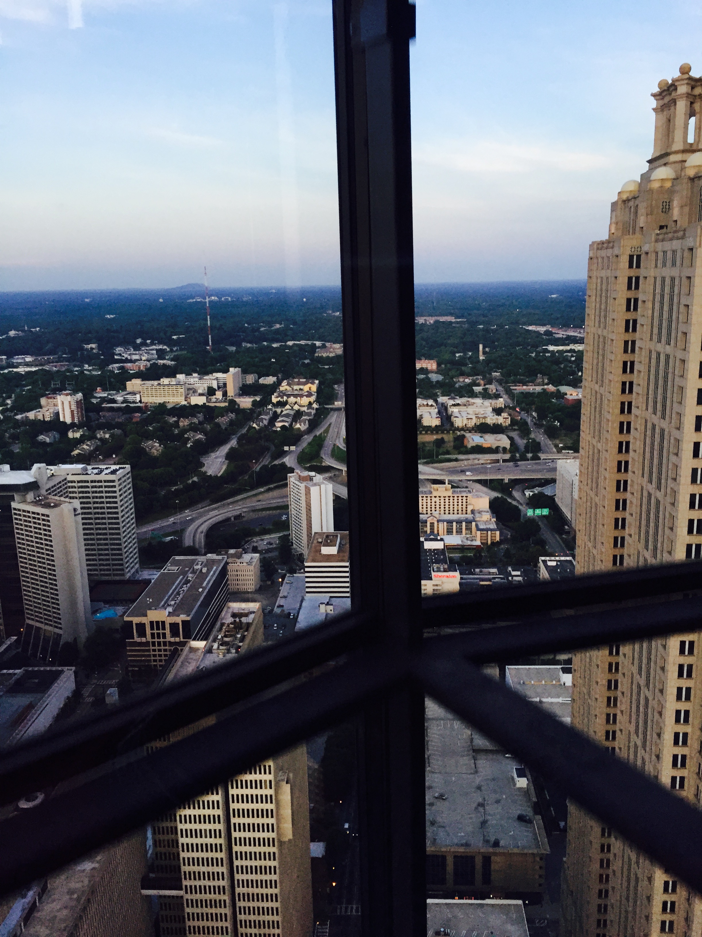 Up, up and away at the Westin Atlanta