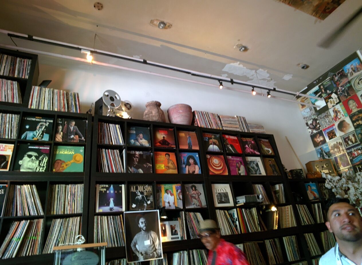 Jazz Record collection at Madam CJ Walker Museum