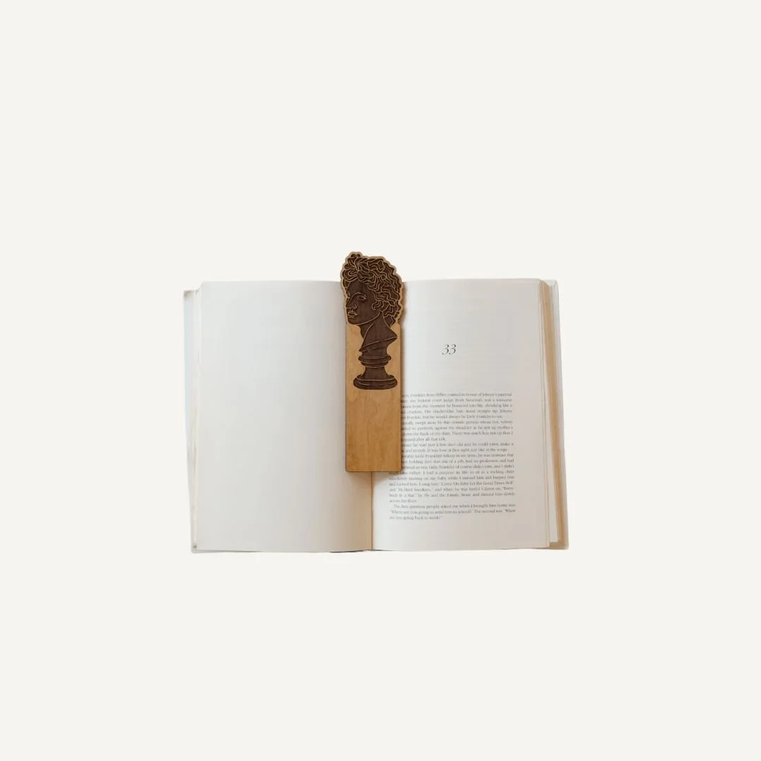 Cactus Python | Wood Bookmark — Lucca