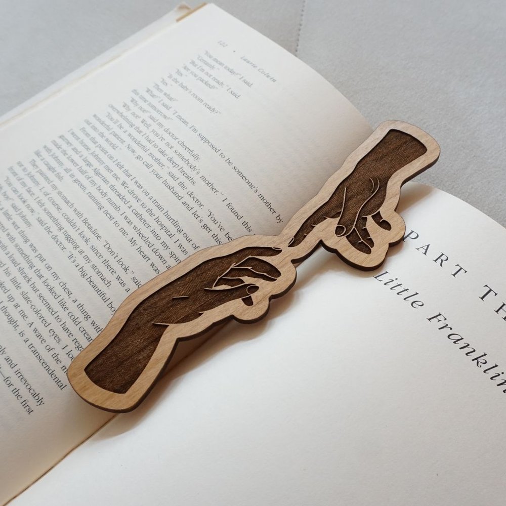 Michelangelo  Wood Bookmark — Lucca