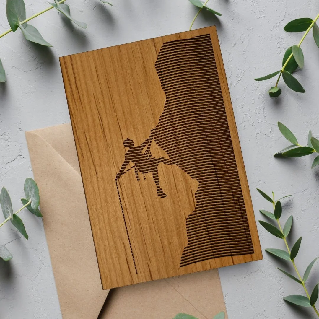 Congratulations! | Wood Greeting Card — Lucca