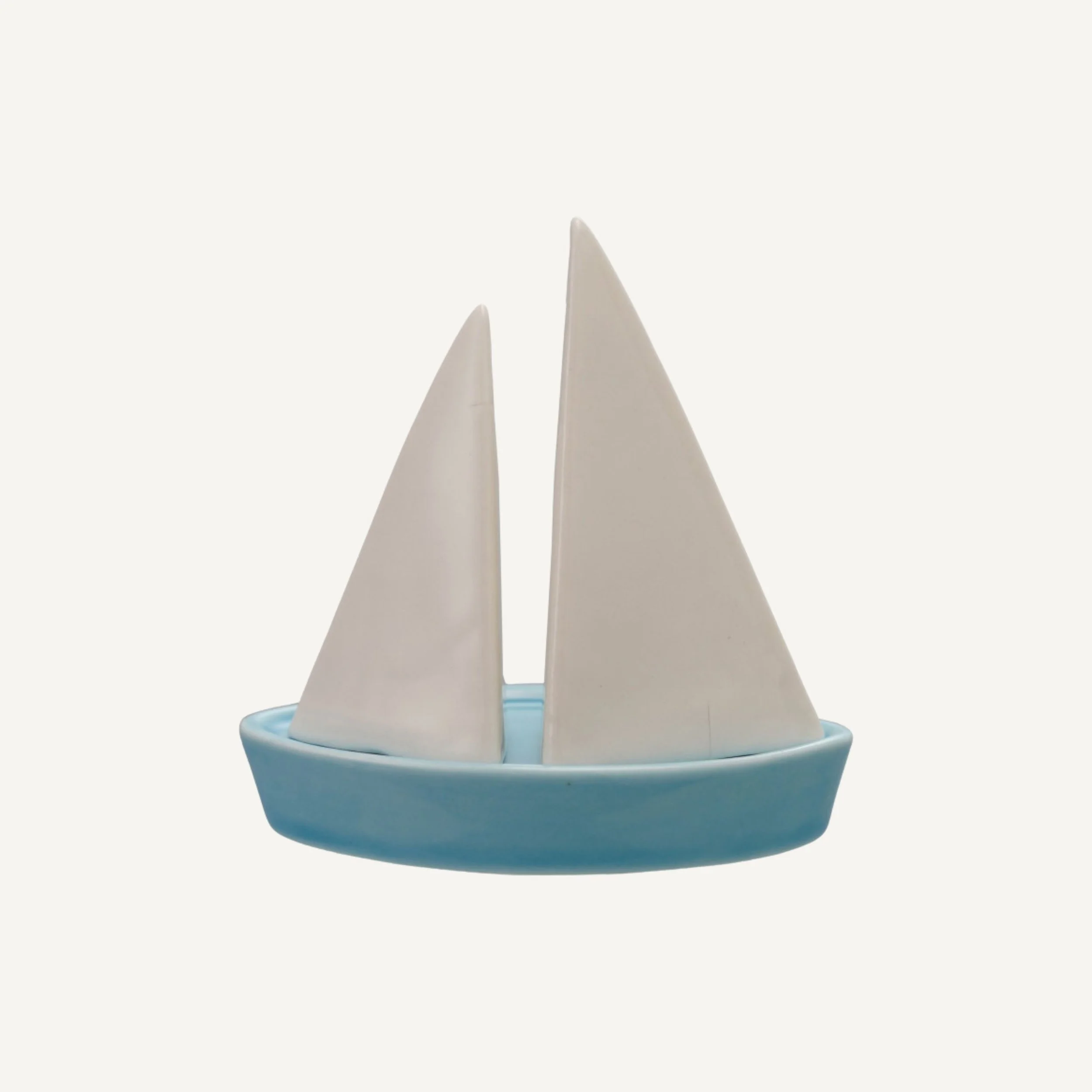 Sail Boat Shaped Salt + Pepper Shaker Set
