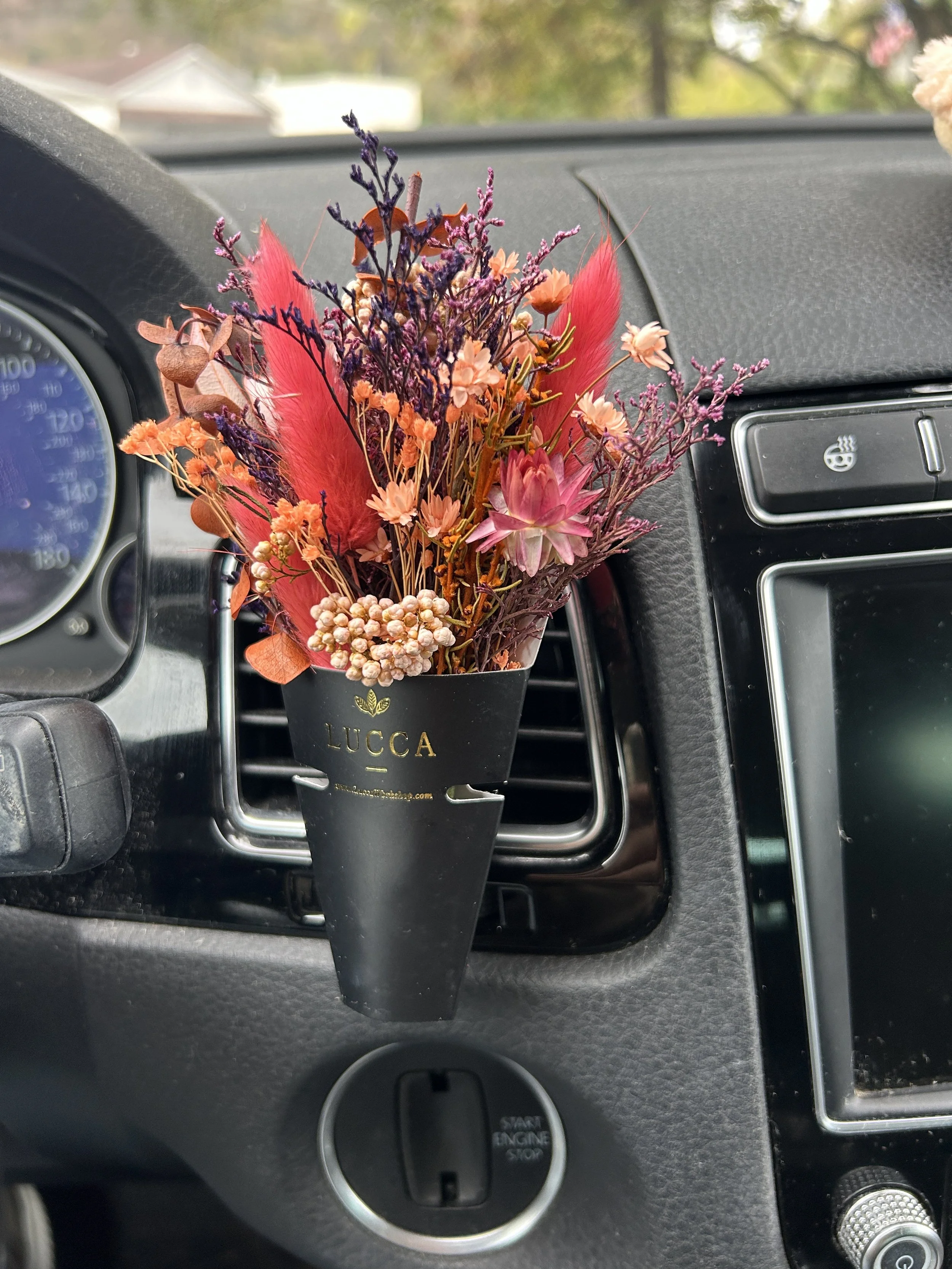 Nontoxic Car Air Freshener | Dried Floral Essential Oil