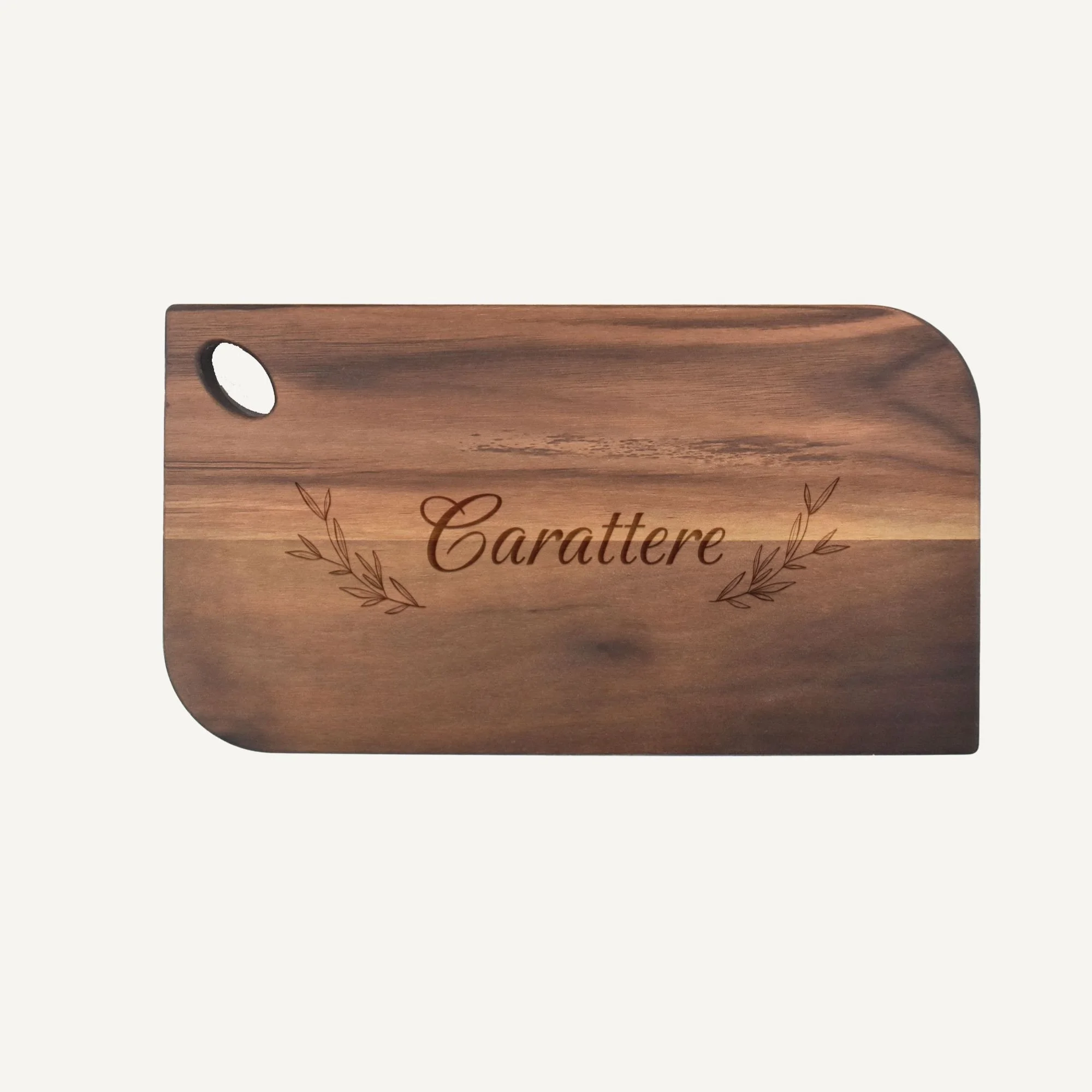 Walnut Oval Handle Cutting Board