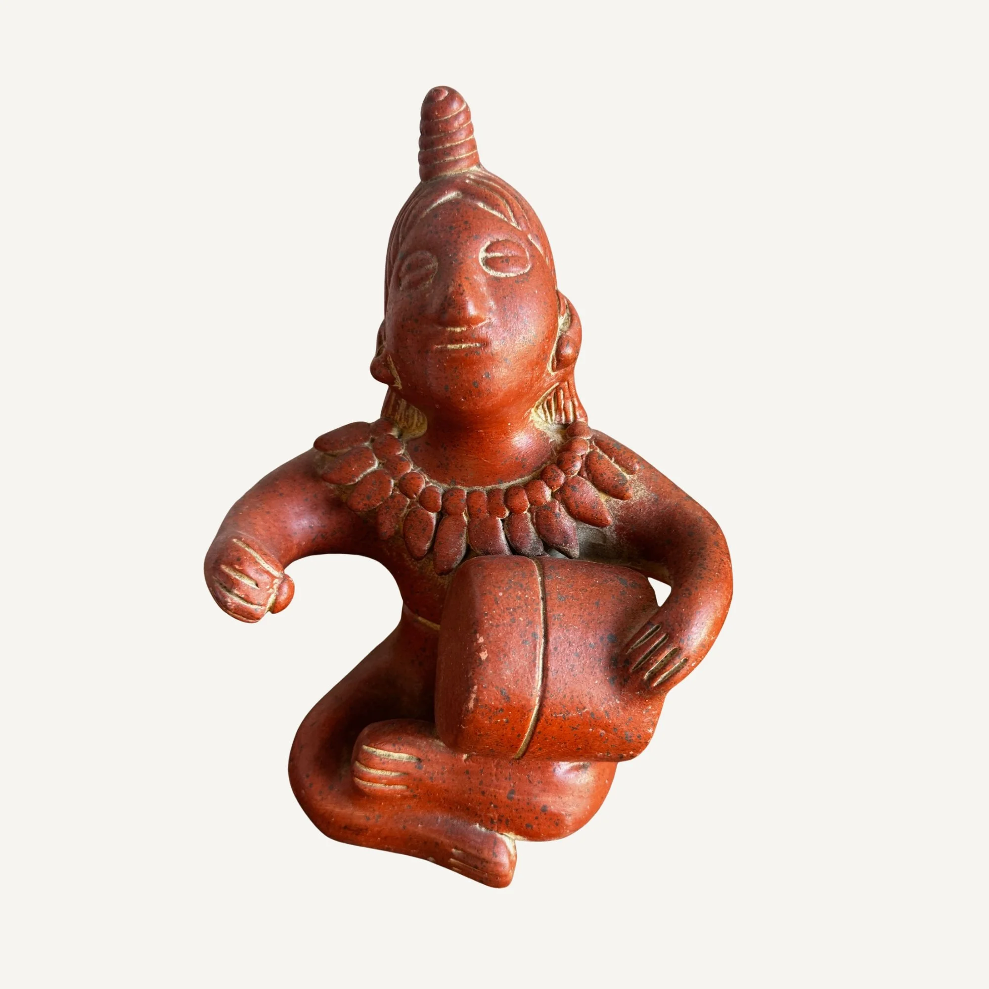 FOUND | Terracotta Mexican Folk Figure