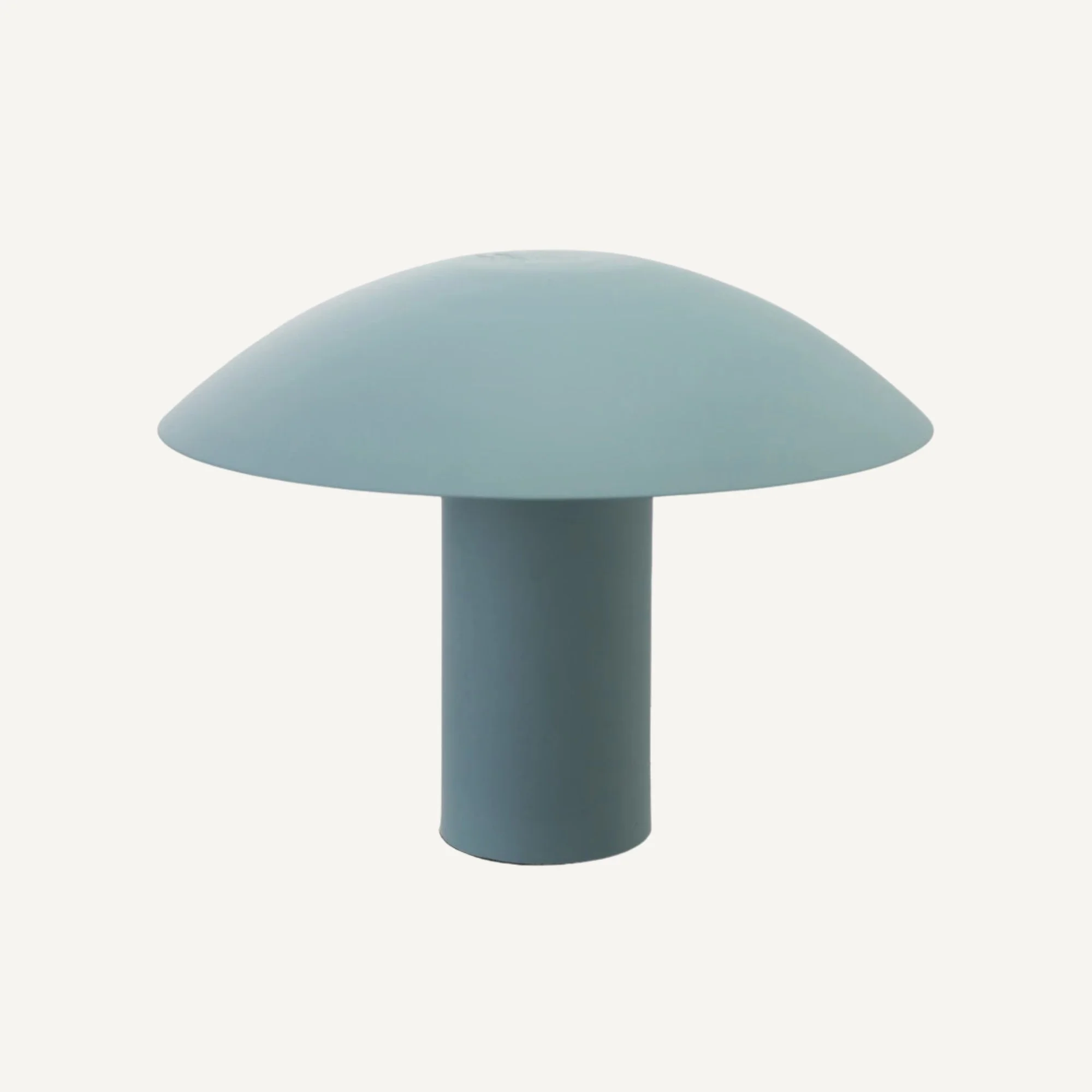 Blue Metal Table Lamp with Inline Switch (Pickup Only)