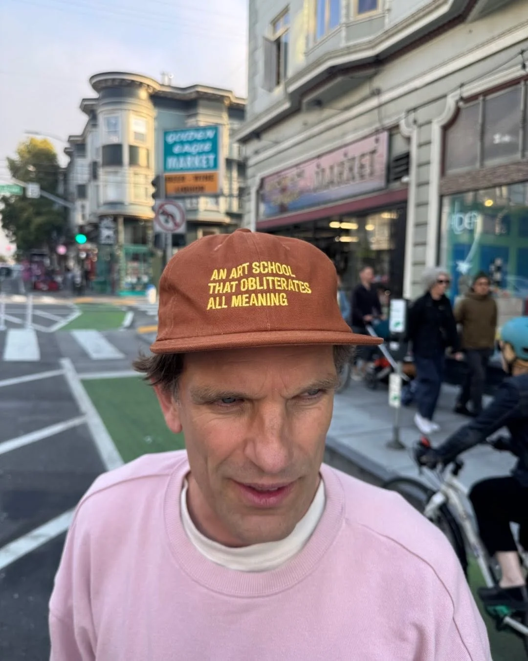 New custom hats for @thethingquarterly Thing Quarterly for the SF Art Book Fair.
