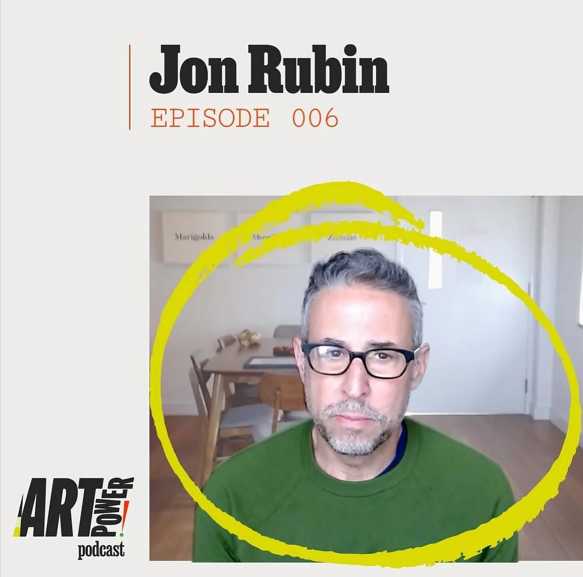 I talked with my good friend @janerasolomon about art, money and education for her @artpower.io podcast.  I find it impossible to listen to my own voice, so I don&rsquo;t know how it went, but I can guarantee that Janera is always amazing. 

&bull; L