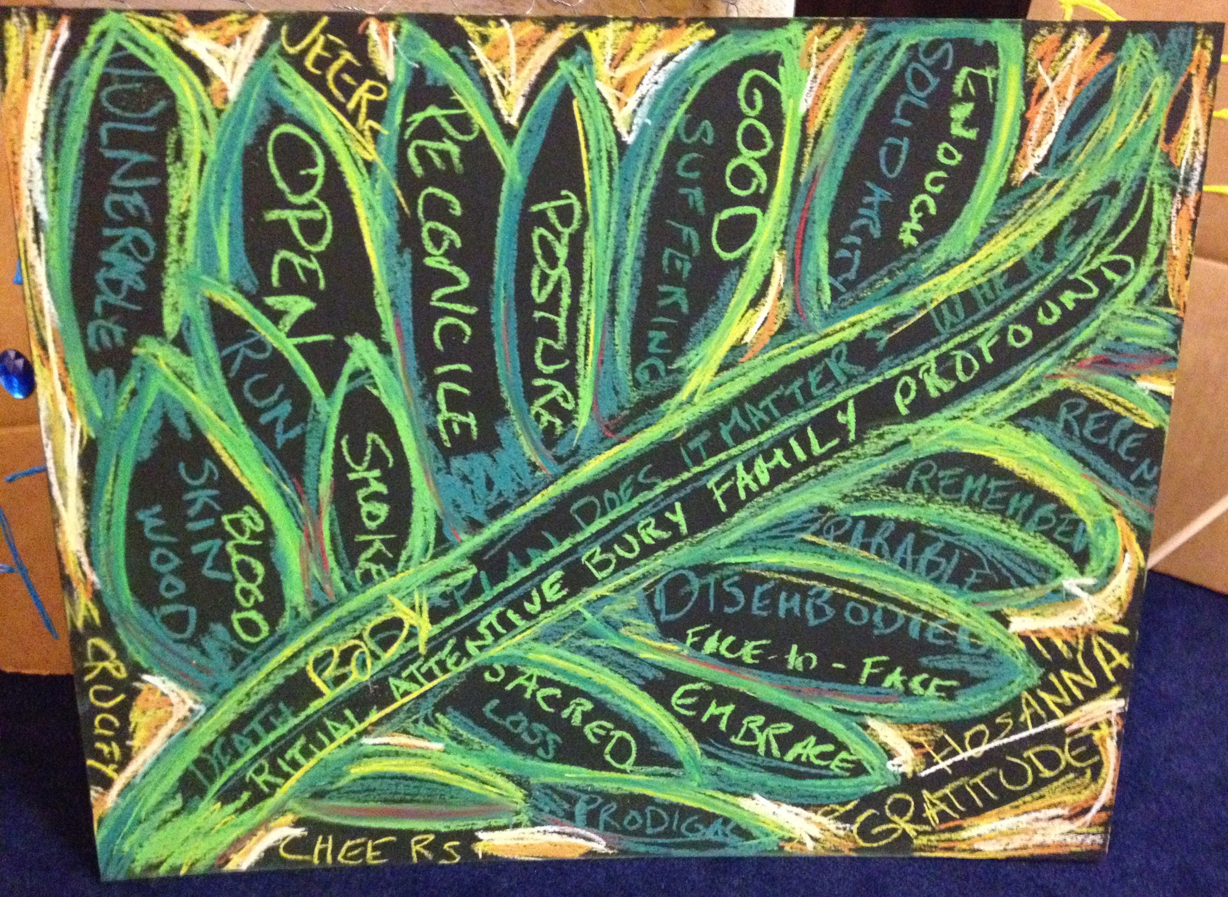 Palm Sunday Words at Church of the Pilgrims, Washington, DC