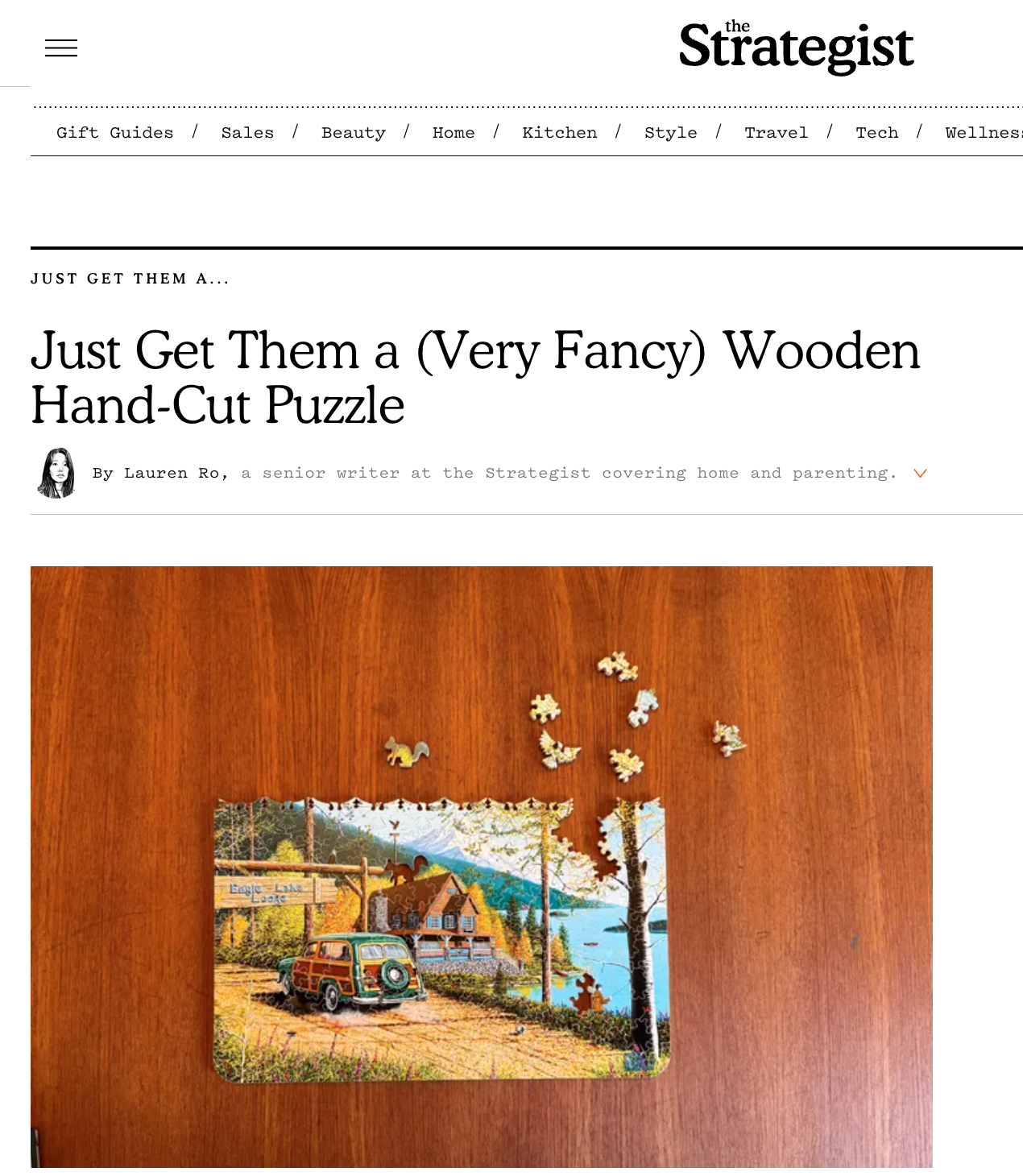 Elms Puzzles review in New York Magazine