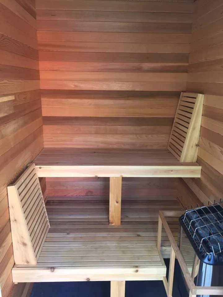 Custom Sauna built for 2