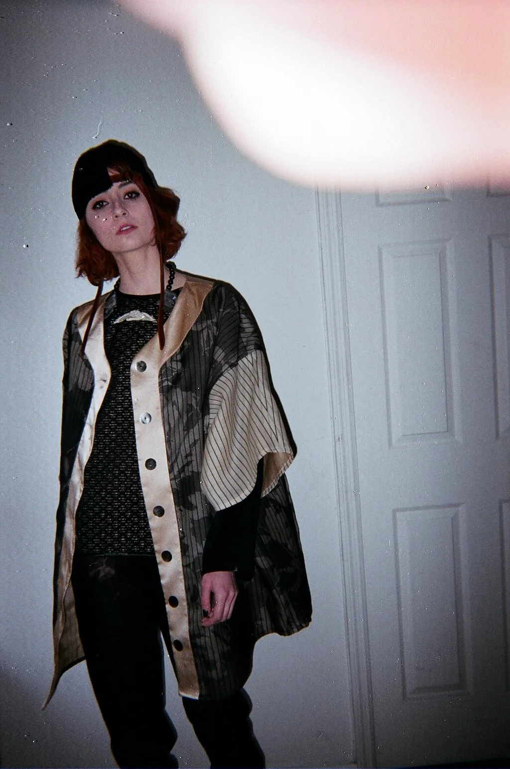   annalisa rose &nbsp;in a fitting.&nbsp; east village, nyc. &nbsp;2014. 