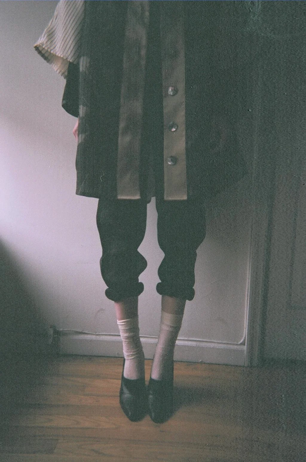   annalisa rose &nbsp;in a fitting.&nbsp; east village, nyc. &nbsp;2014. 