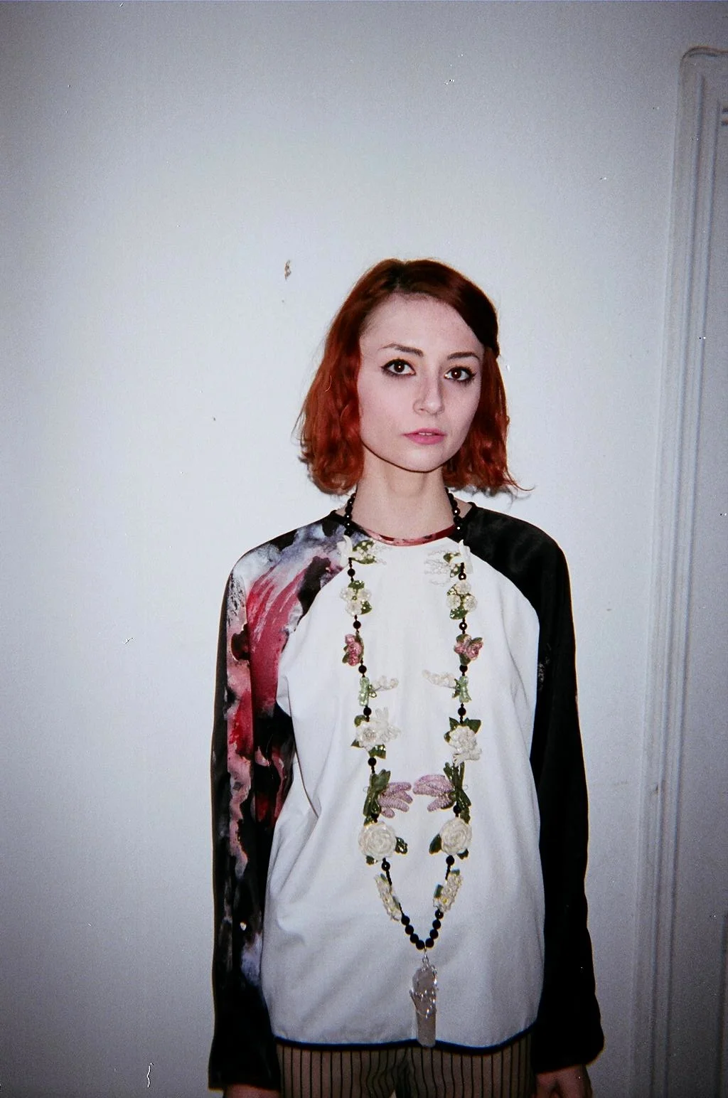   annalisa rose &nbsp;in a fitting.&nbsp; east village, nyc. &nbsp;2014. 