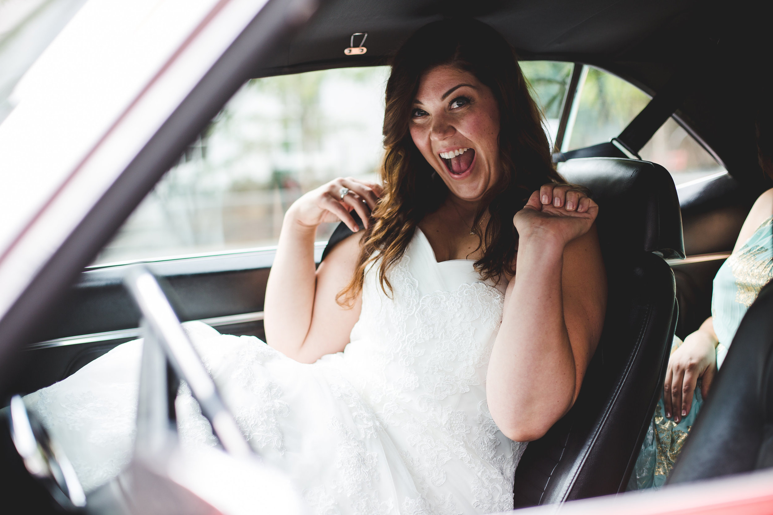 bride-excited-in-pontiac-gto