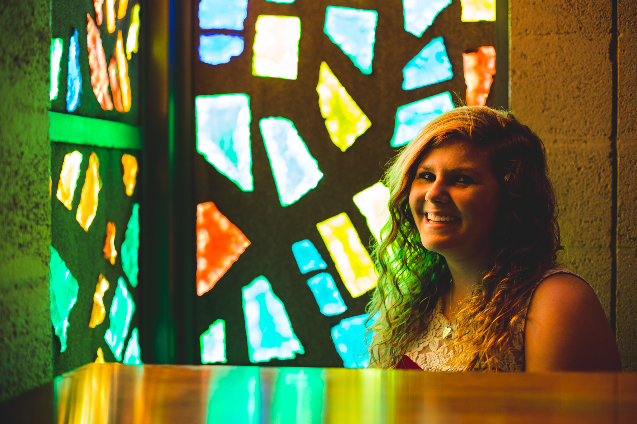 Marissa Laughs Stained Glass Photography