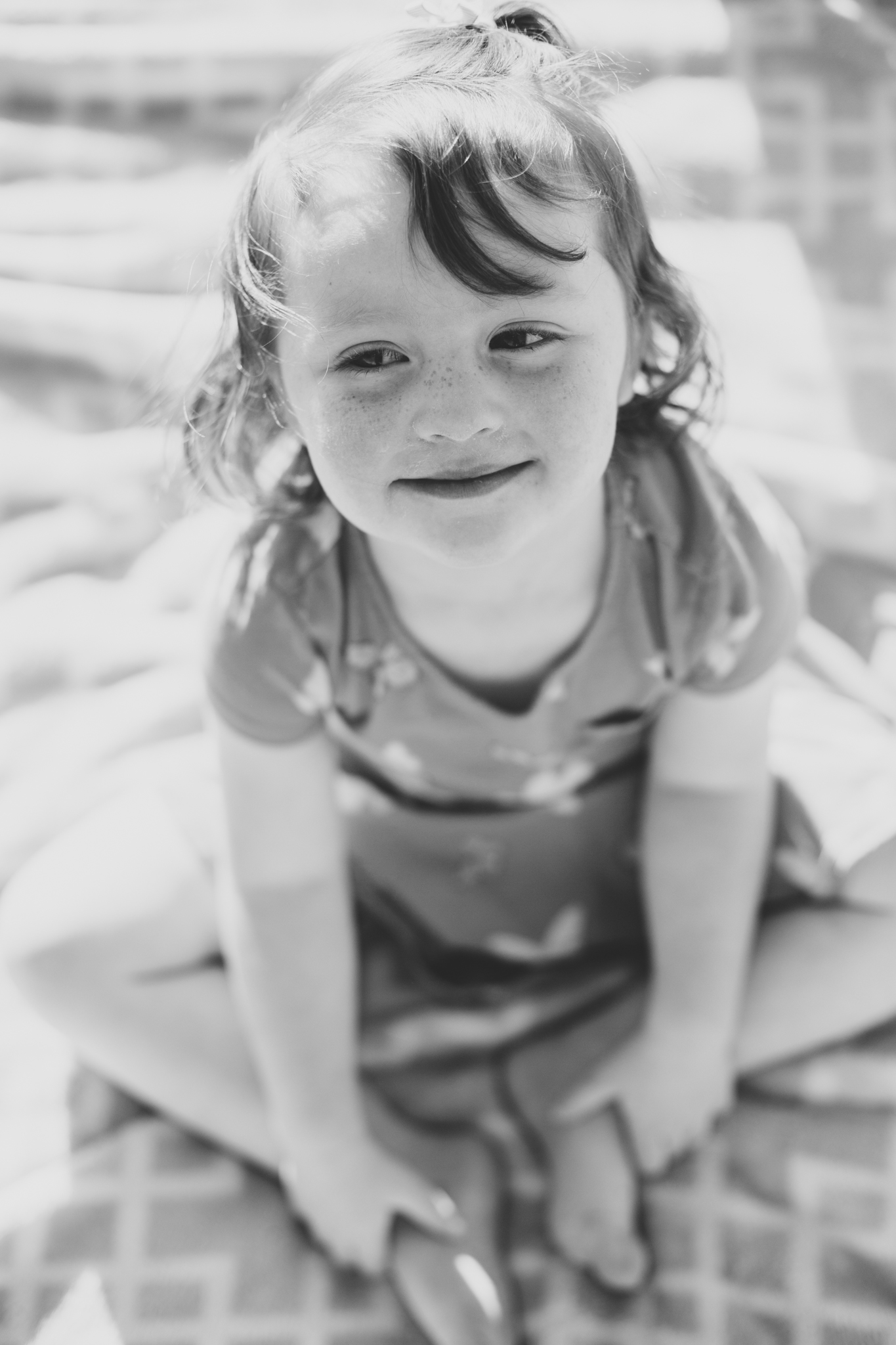 black and white family photography daughter turner