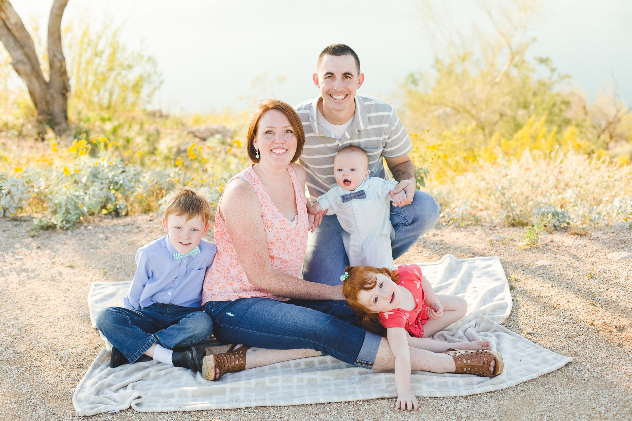 cute family picture phoenix family photographer turner