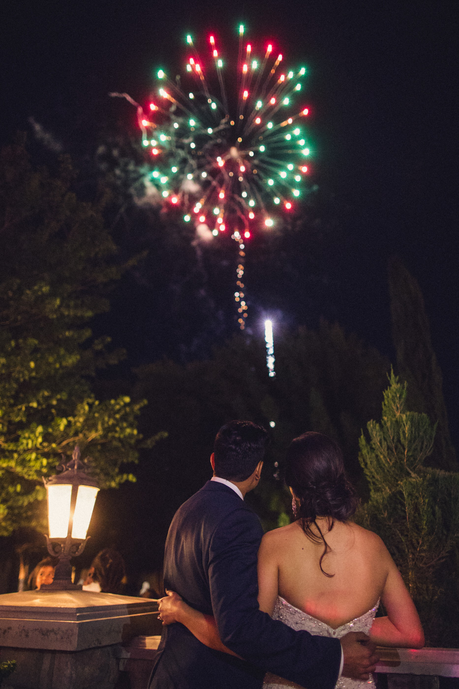 fireworks-at-ashley-castle-wedding