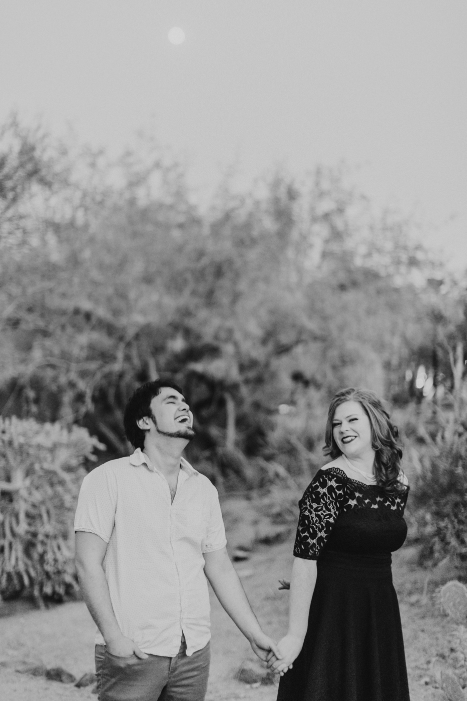 black-and-white-engagement-session-photography