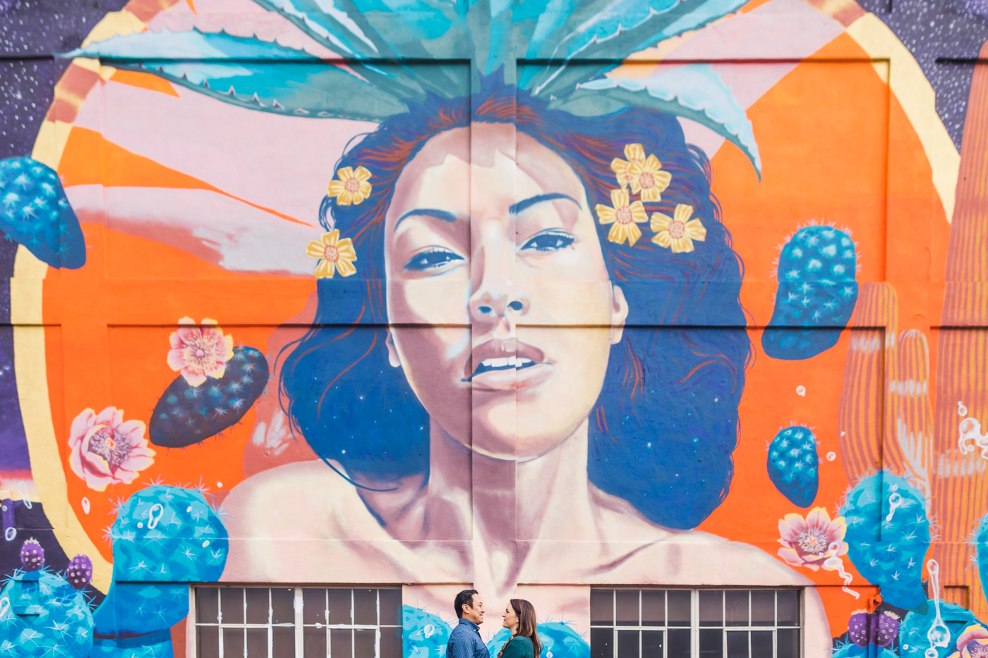colorful-mural-engagement-session-tucson