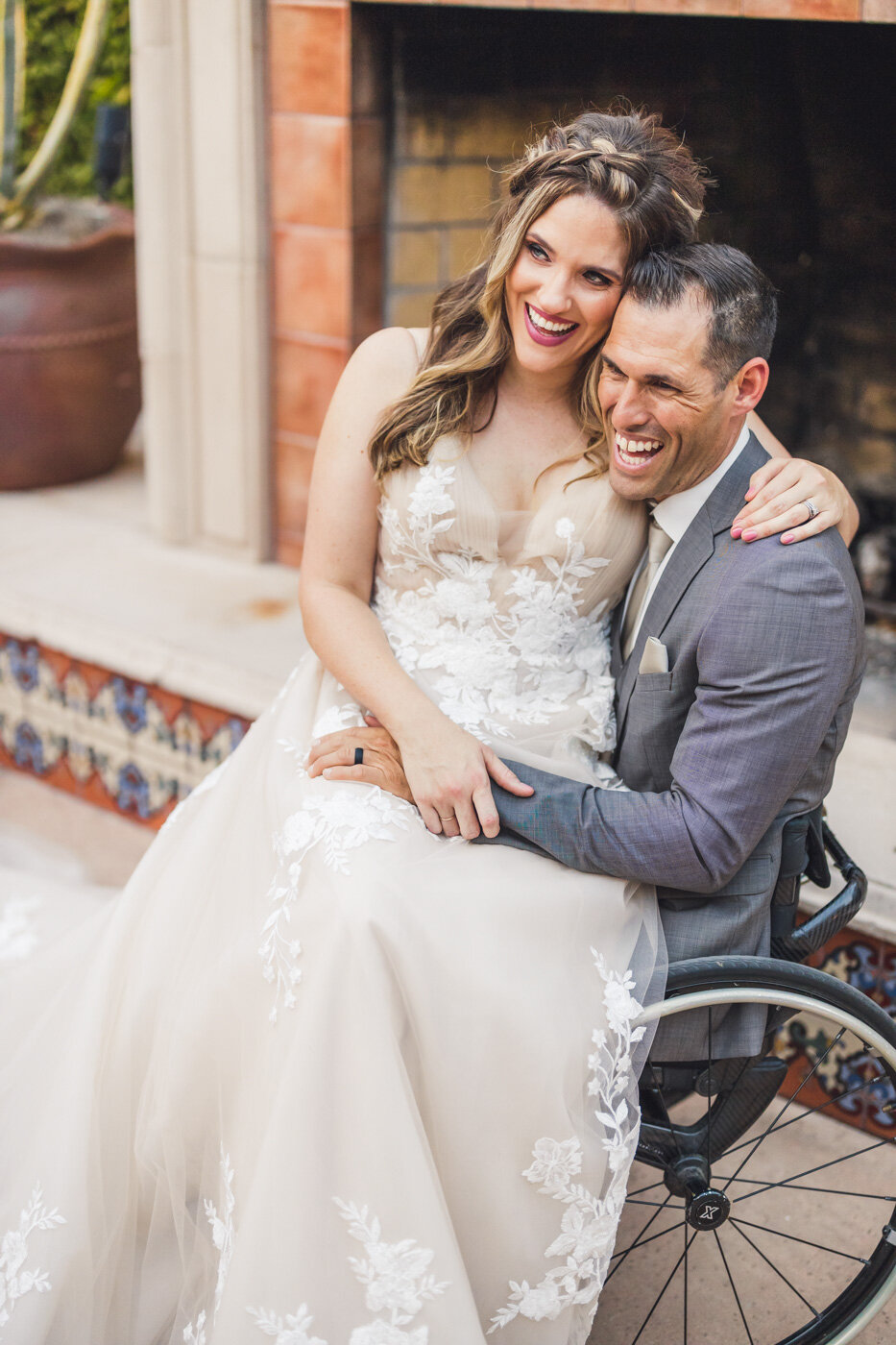 disabled-groom-and-bride-laughing