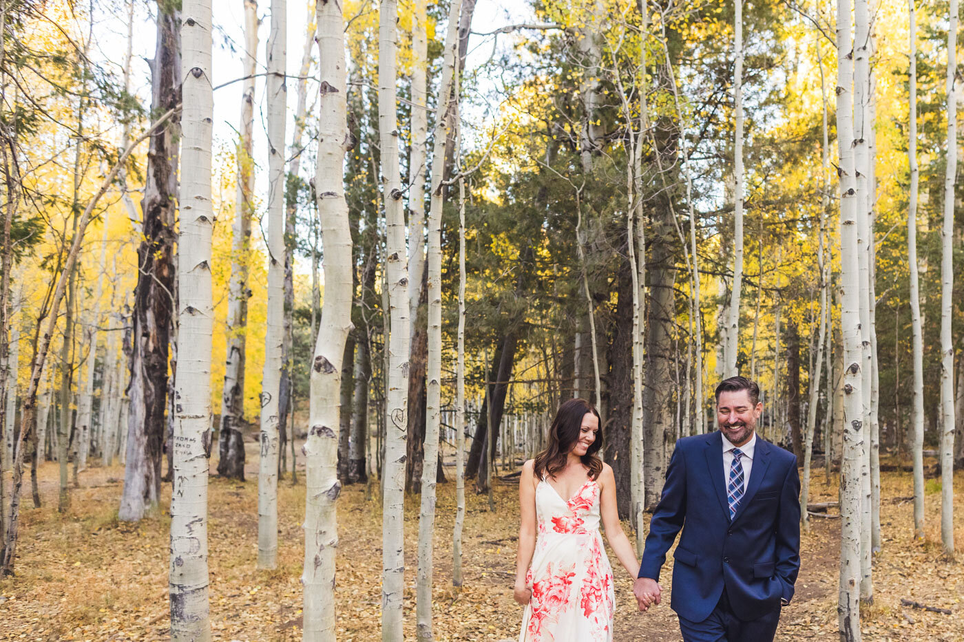 fall-flagstaff-engagement-session